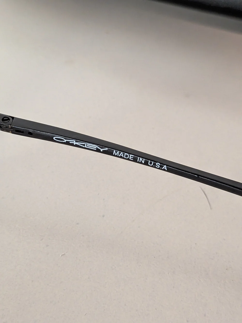 Vintage Oakley Sado SAD0346 Sunglasses Black Made USA Y2K w/ Original Case